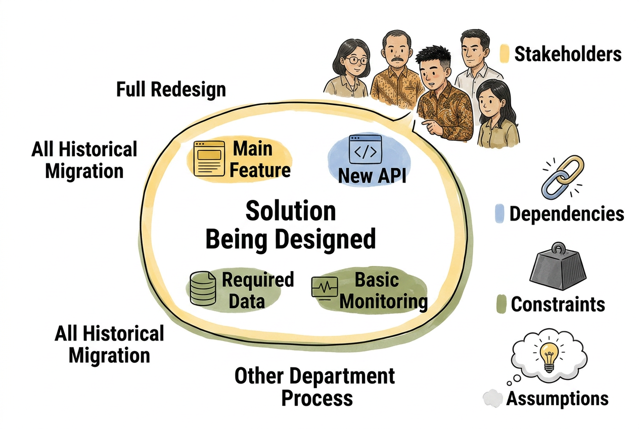 Solution Boundary Diagram