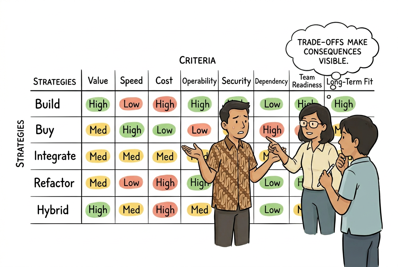 Trade-off Matrix